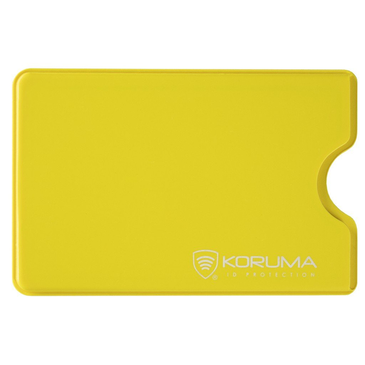 Plastové pouzdro proti krádeži karty RFID (žluté)