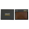 Peněženka na karty SMART RFID BLOCK (lesklá hnědá)