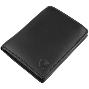 Pánská kožená peněženka s ochranou RFID BLOCK (černá)