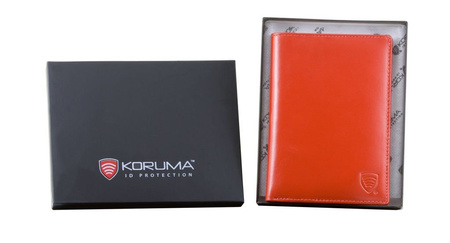 Ochranná peněženka s blokováním RFID - pro cestovatele (červená)