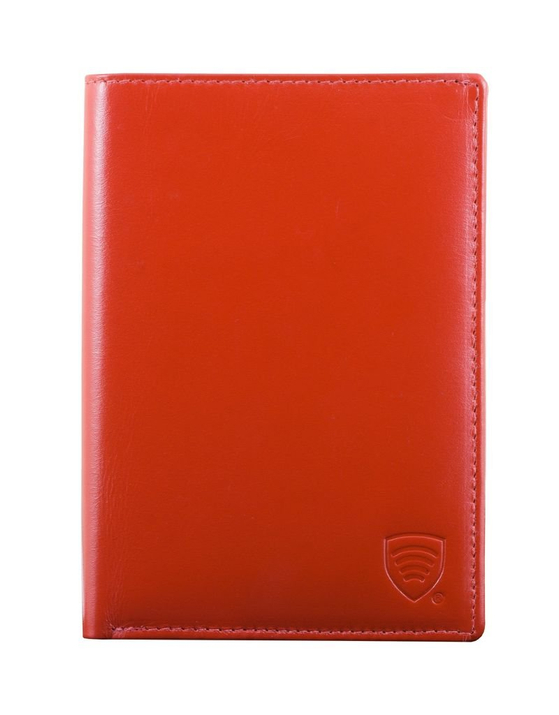 Ochranná peněženka s blokováním RFID - pro cestovatele (červená)