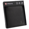 Pánská kožená peněženka s ochranou RFID BLOCK (černá)