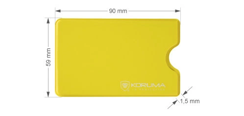 Rozměry pouzdra značky Koruma