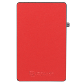 Pánská kožená peněženka s hliníkovým pouzdrem (černá)