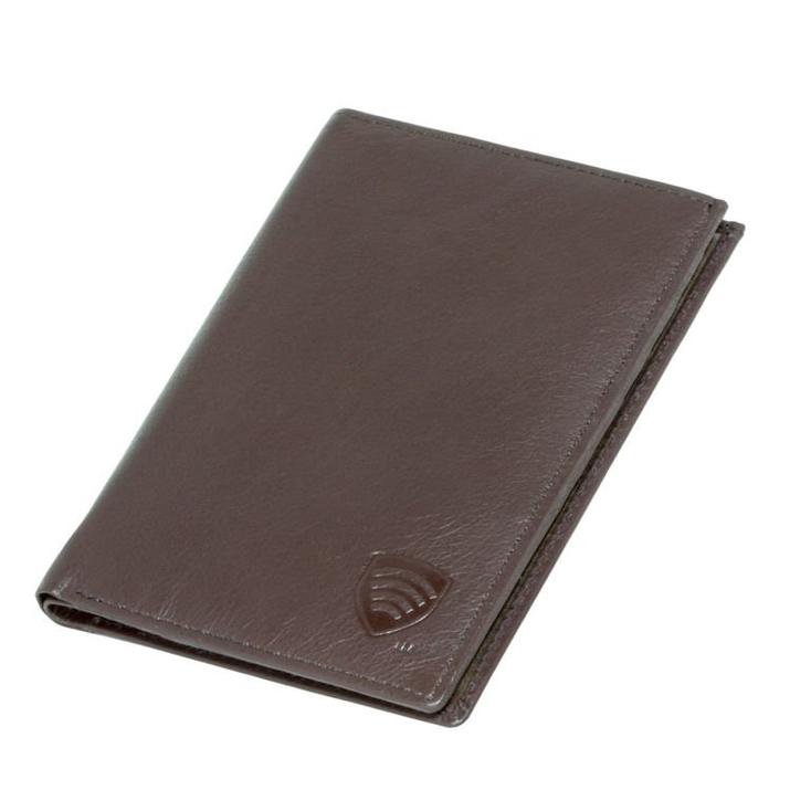 Ochranná peněženka s blokováním RFID - pro cestovatele (hnědá)