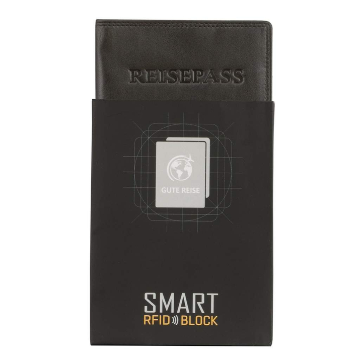Obal na biometrický pas Reisepass (černý)