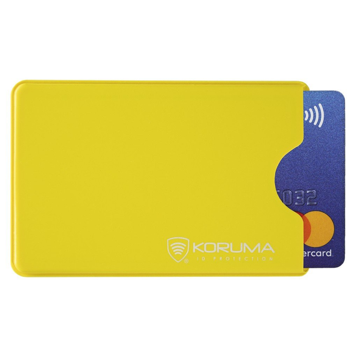 Plastové pouzdro proti krádeži karty RFID (žluté)