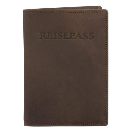 Obal na biometrický pas Reisepass (hnědý)