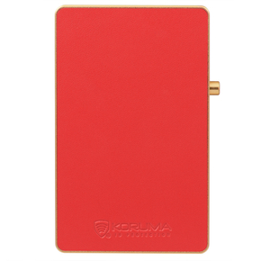 Pánská kožená peněženka s hliníkovým pouzdrem (černá)