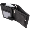 Pánská kožená peněženka s ochranou RFID BLOCK (černá)