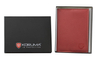 Kožený obal na biometrický pas (červený)
